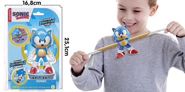 Muñeco elástico Stretch Sonic barato