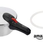 Olla a presión Amazon Basics barata