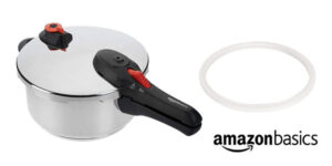 Olla a presión Amazon Basics barata