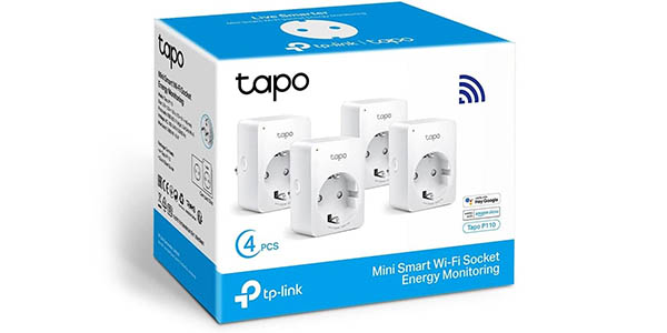 Pack x 4 Enchufes inteligentes TP-Link Tapo P110 WiFi