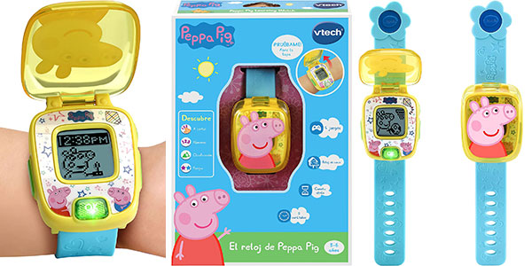Reloj interactivo infantil Vtech Peppa Pig barato