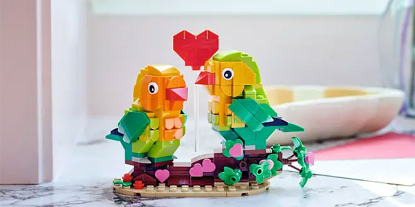 Set Tortolitos de San Valentín de LEGO barato
