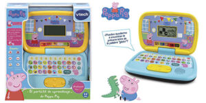 Vtech Peppa Pig ordenador portátil aprendizaje infantil chollo