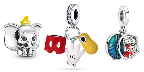 Abalorios en plata de ley para pulseras Pandora de Disney - Pixar