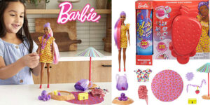 Chollo Barbie Color Reveal con Espuma Fresa
