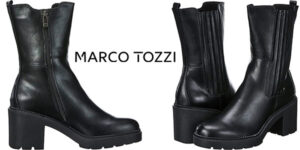 Chollo Botas chelsea Marco Tozzi para mujer