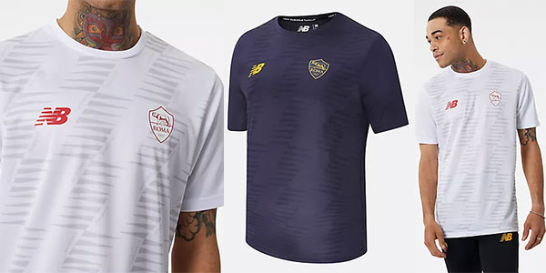 Chollo Camiseta New Balance AS Roma Lightweight para hombre