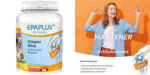 Chollo Colágeno hidrolizado Epaplus Arthicare con ácido hialurónico y silicio