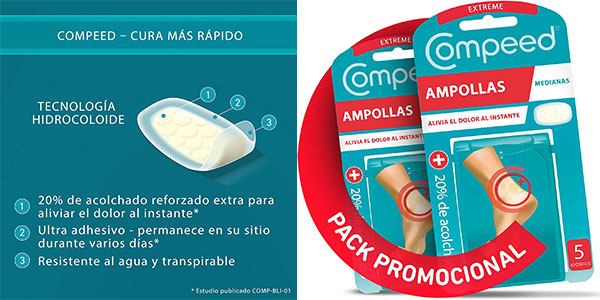 Chollo Pack de 10 ampollas Compeed Extreme