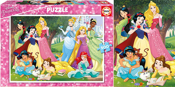 Chollo Puzle Educa Princesas Disney de 500 piezas