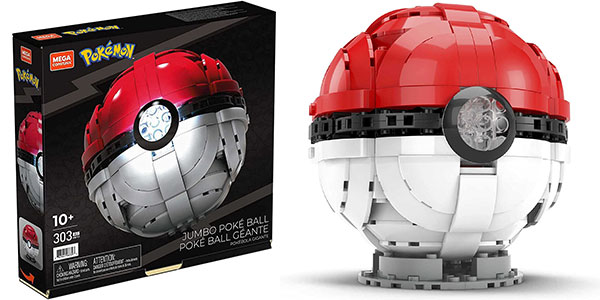 Chollo Set de construcción Pokémon Pokeball gigante de Mega Construx 