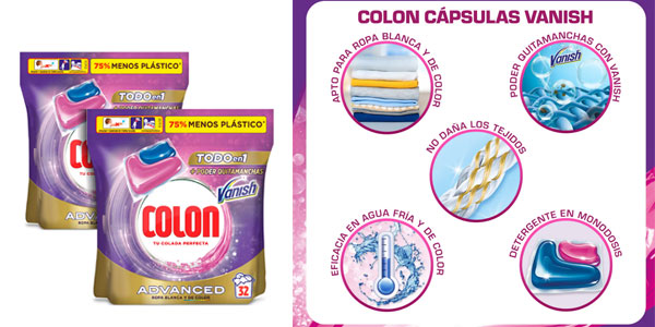 Detergente Colon Vanish Advanced barato
