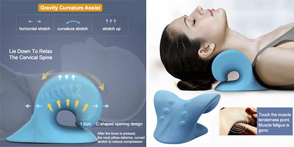 dispositivo quiropráctico cervical masaje chollo