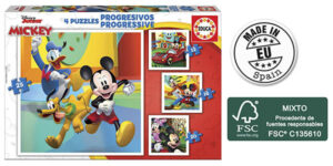 Educa Puzles Mickey progresivos chollo