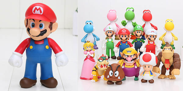 Figuras de personajes Nintendo de 8 a 15 cm