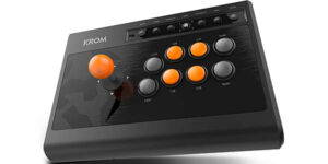 Gamepad Arcade KROM Kumite multiplataforma