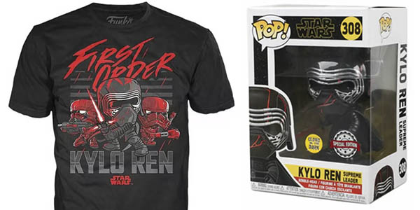 Kylo Ren Star Wars Funko camiseta oferta