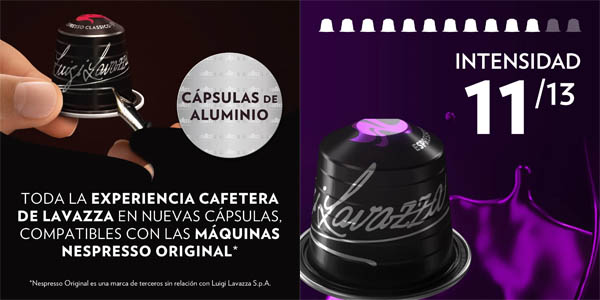 Pack x100 Cápsulas de café Lavazza Espresso Maestro Intenso