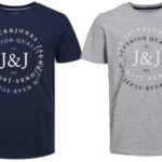 Pack de 2 camisetas Jack & Jones para hombre