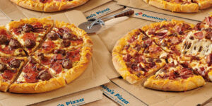 ¡Pide 3 pizzas medianas de Domino's por sólo 19,98€!