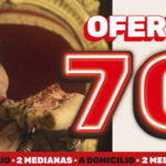 Telepizza promoción 70% descuento pizzas