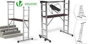 Chollo Andamio y escalera multifunción Vounot 3 en 1