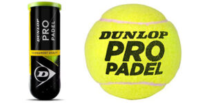 Chollo Bote de 3 pelotas de pádel Dunlop Pro