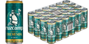Chollo Pack de 24 latas de cerveza Cruzcampo Tremenda de 33 cl