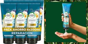 Chollo Pack x6 Acondicionador reparador Herbal Essences con aceite de argán de 200 ml
