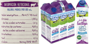 Chollo Pack x6 Leche sin Lactosa Semidesnatada Central Lechera Asturiana de 1 litro