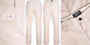 Chollo pantalones chinos Jack & Jones Ollie Dave Linen para hombre