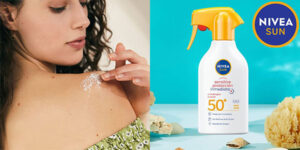 Chollo Spray Nivea Sun Sensitive Protección Inmediata FP 50+ de 270 ml