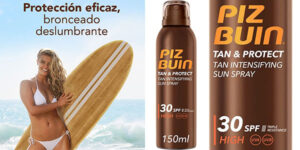 Chollo Protector solar Piz Buin Tan & Protect SPF30 de 150 ml