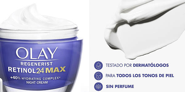 Olay Retinol 24 max crema noche hidratante pack ahorro