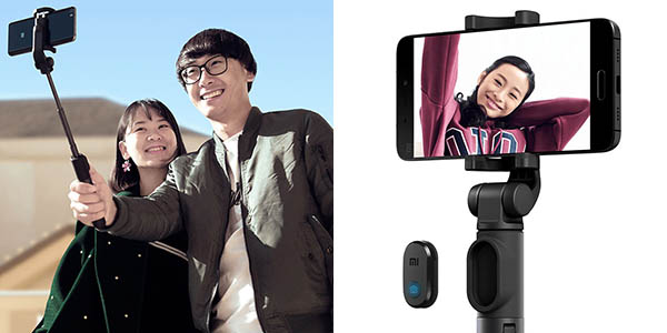 Palo selfie trípode Xiaomi con disparador Bluetooth