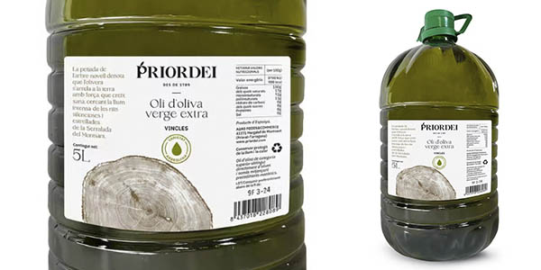 Priordei aceite oliva virgen extra garrafa chollo
