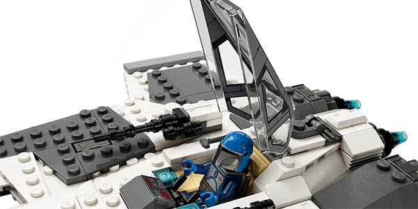 Set LEGO Star Wars - Caza Colmillo Mandaloriano vs. Interceptor TIE