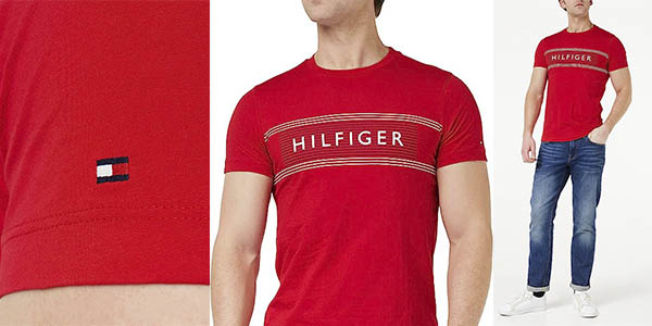 Tommy Hilfiger Brand Love Chest camiseta oferta