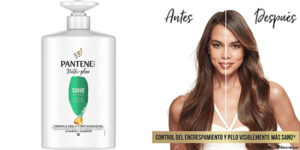 Chollo Champú Pantene Pro-V Nutri-Plex Suave Y Liso de 1 litro