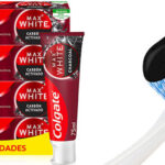 Chollo Pack x4 Dentífrico Colgate Max White Carbón Activado de 75 ml