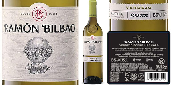 Chollo Vino blanco Ramón Bilbao Verdejo de 75 cl