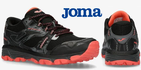 Joma Shock - Negro - Zapatillas Trail Hombre, Sprinter