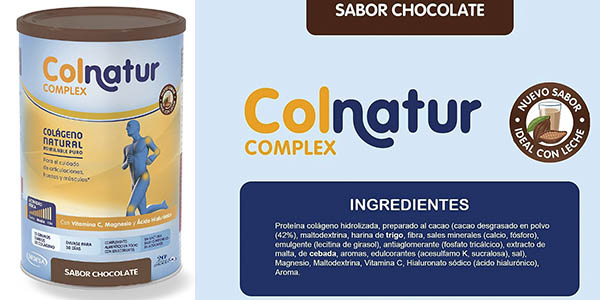 Colnatur Complex colágeno sabor chocolate chollo