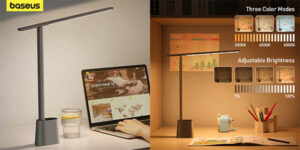 Lámpara de escritorio LED Baseus recargable