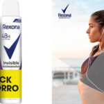 Pack x2 botes Desodorante Rexona Invisible Antimanchas para mujer