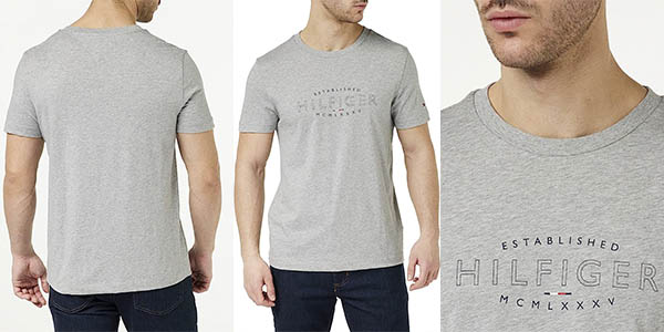 Tommy HIlfiger Curve Logo camiseta barata