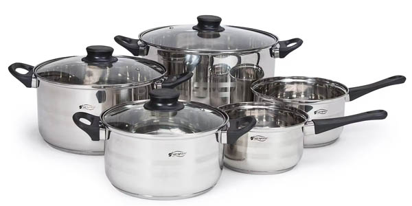 Batería de cocina San Ignacio Daimiel de 8 piezas