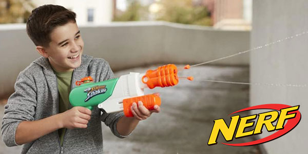 Chollo Lanzador de agua Nerf Super Soaker Hydro Frenzy 