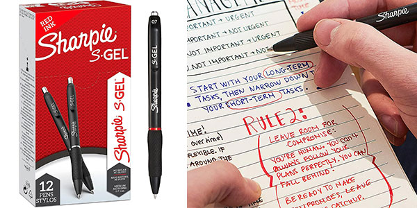 Chollo Pack de 12 bolígrafos de gel Sharpie