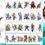 Chollo Pack de 26 mini tarjetas Amiibo Zelda Tears of the Kingdom